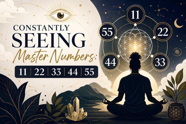 Constantly Seeing Master Numbers: 11, 22, 33, 44, 55