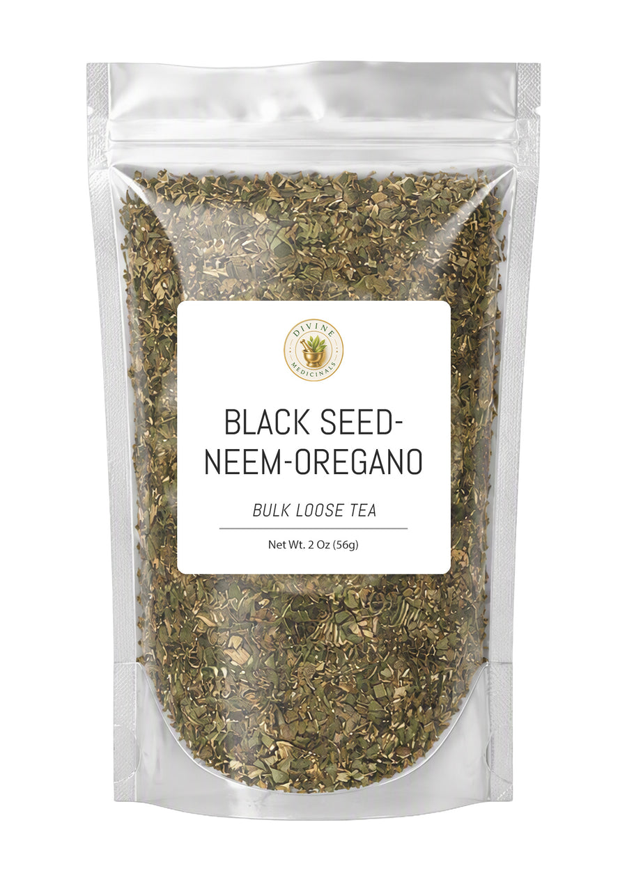 Black Seed-Neem-Oregano Bulk Loose Tea (Bag)
