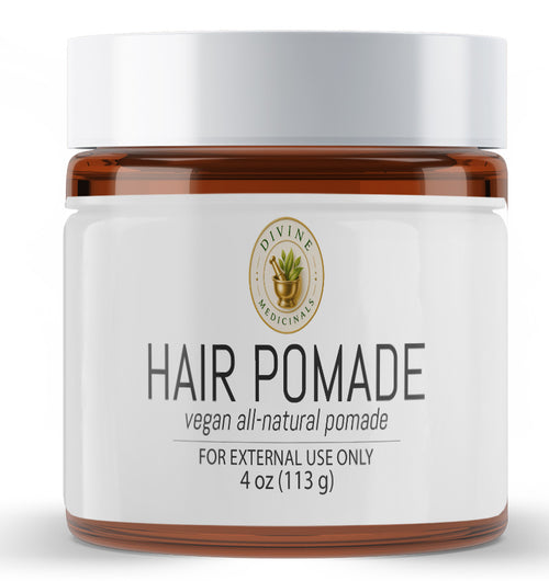 Hair Pomade (Vegan, All-Natural) - 4 oz