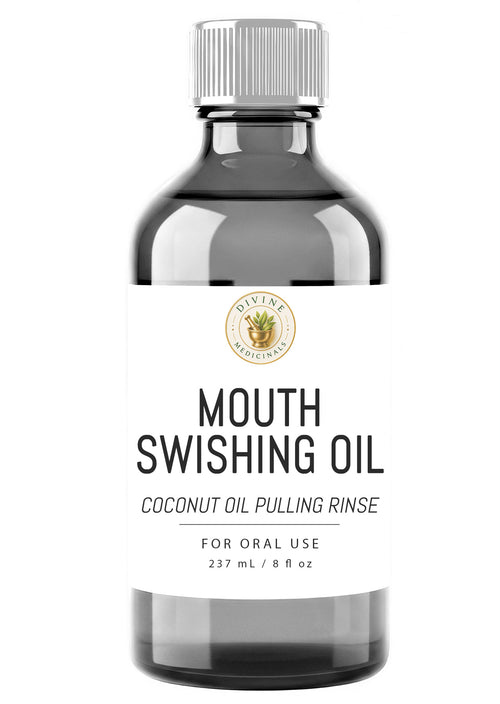 Mouth Swishing Oil (Coconut Oil) - 8 ounce
