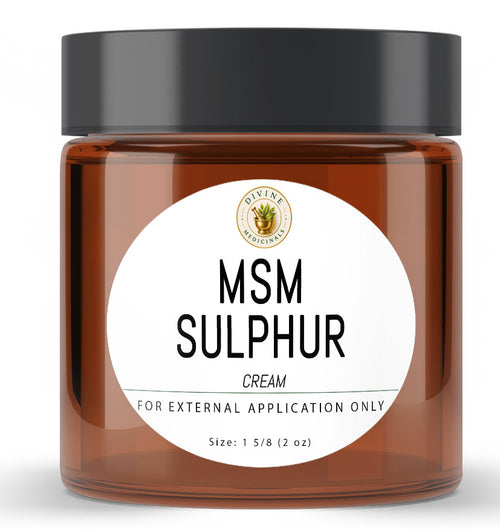 MSM Sulphur Cream - 2 oz