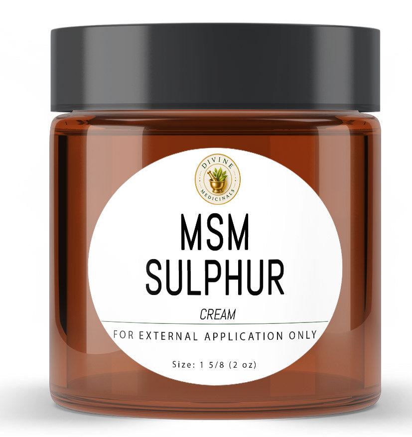 MSM Sulphur Cream - 2 oz