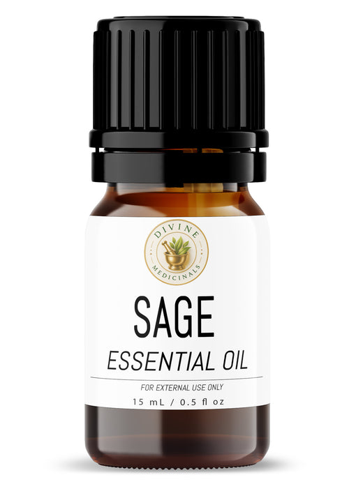 Sage Essential Oil - 15ml