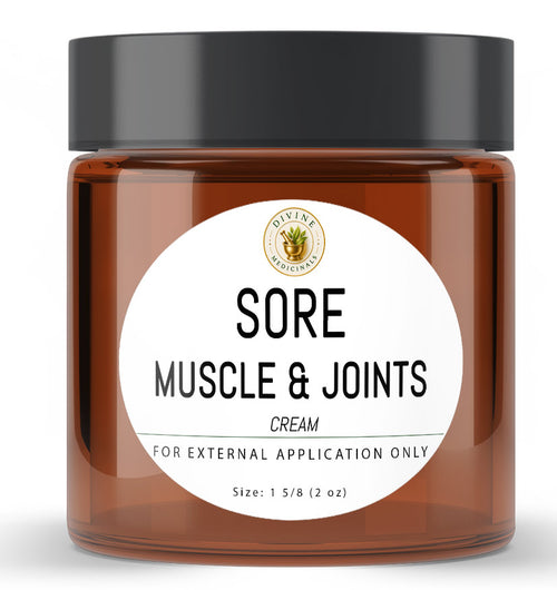 Sore Muscle & Joints Cream - 2 oz